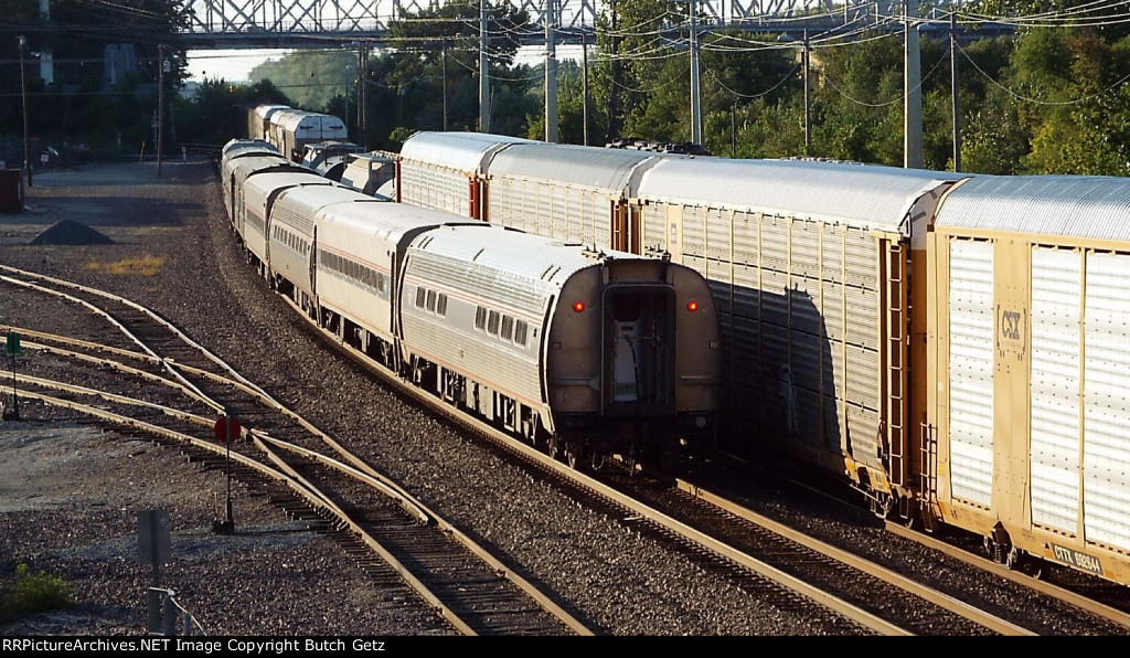 Amtrak leaving....